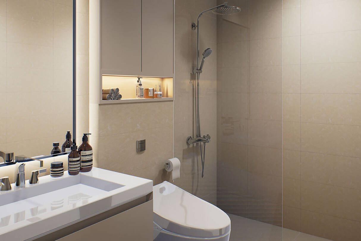 Studio, Apartment with 3 bedrooms in Town Square, Dubai